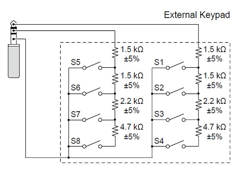IC705 Extern keypad