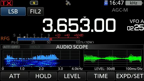 IC705 Spect audioscope