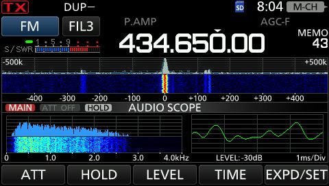 IC9700 HF og Audio
