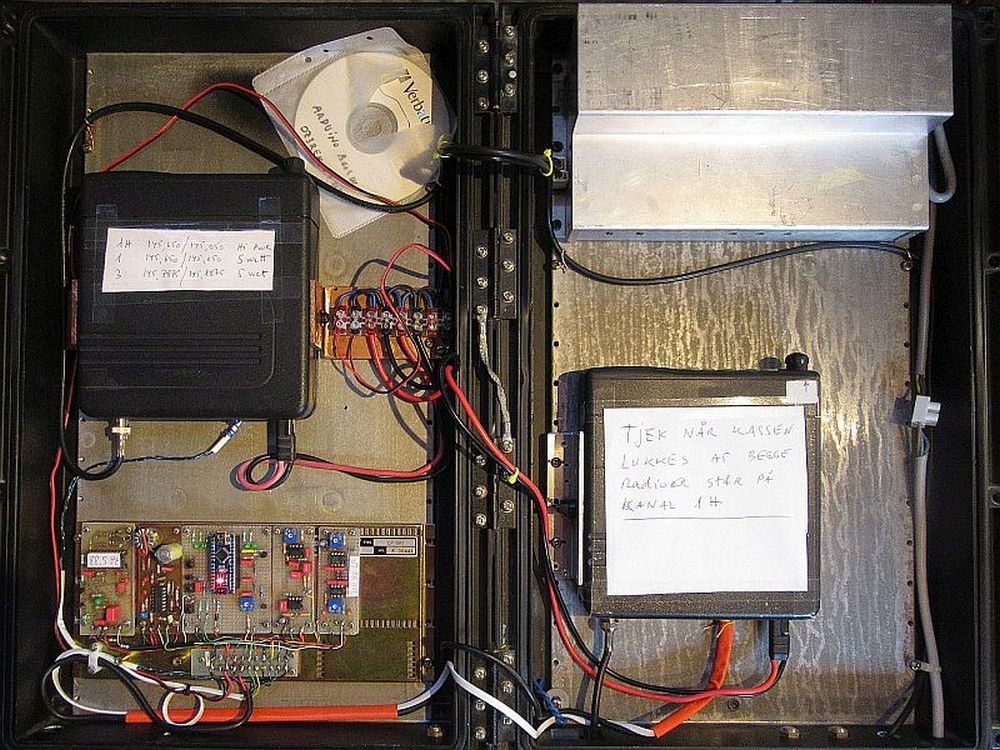 Arduino VHF repeater GM900