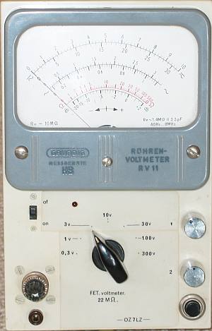 Fet voltmeter