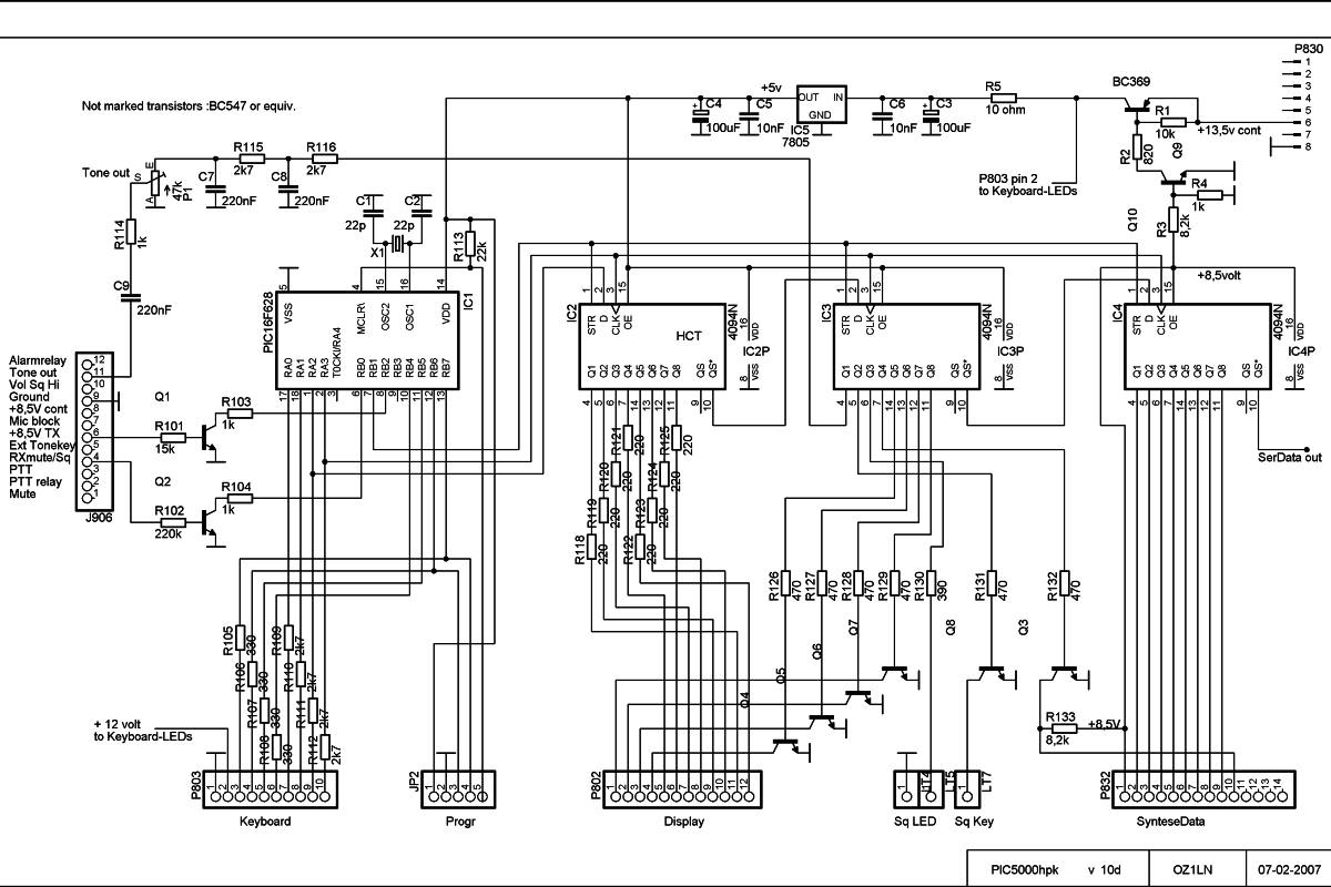 PIC5000 circuit