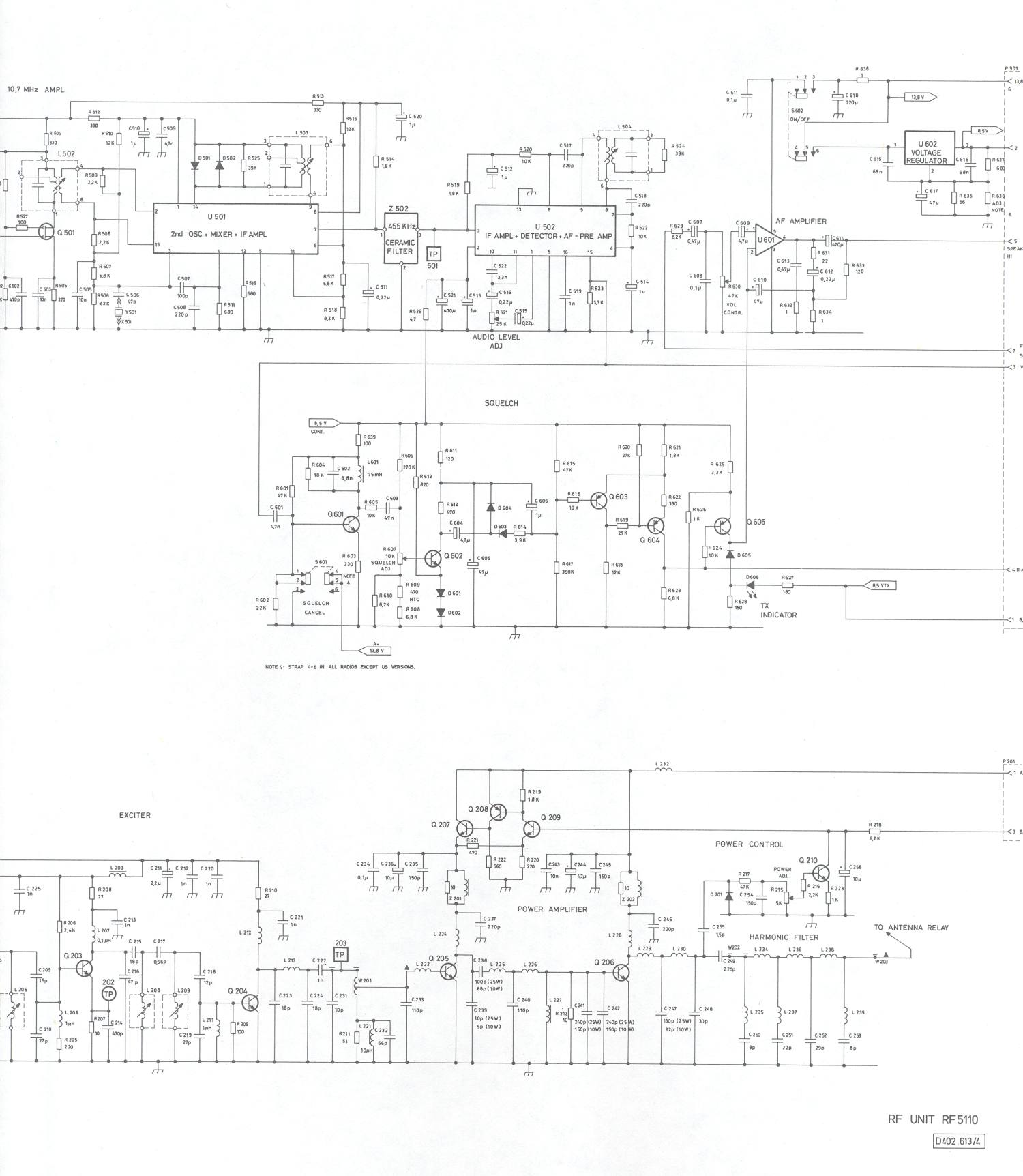 RF 5110 diagram