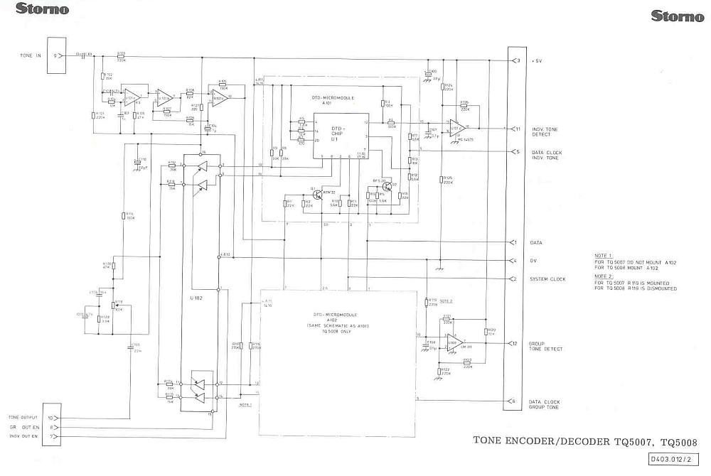 TQ5007 circuit